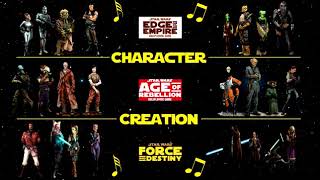 Unofficial Star Wars RPG  Character Creation Music [upl. by Soulier]