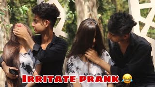 Irritating prank on bestie 😂  prank gone funny  ABID 09 [upl. by Winthrop]