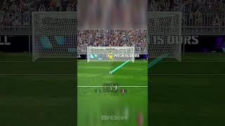 Colombia 🇨🇴 🇨🇴 penalty kick D Zapata Goal in pes part 2 efootball colombia pesmobile football [upl. by Mastic]