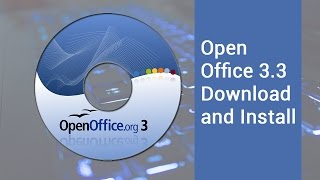 Open Office 33 Download and Install  video tutorial by TechyV [upl. by German539]