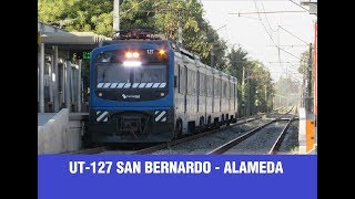 Tren Central  UT127 interestación San Bernardo  Alameda [upl. by Kaufman252]