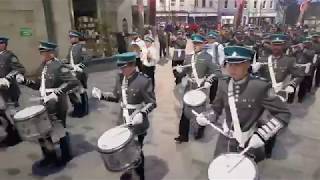 Pride of Ballymacash Flute Band Annual Competition Parade 2018 [upl. by Onitsirc856]