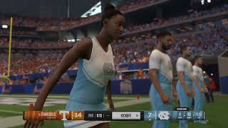 Peach Bowl Tennessee vs UNC [upl. by Rafi429]