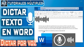 Dictar por Voz en Word 2019 [upl. by Enelahs]