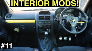 UPDATING THE CLIO 182 INTERIOR GOODBYE STICKY PLASTIC [upl. by Conrade]