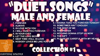 quotDUET SONGSquot MALE AND FEMALE COLLECTION1 [upl. by Lucchesi]