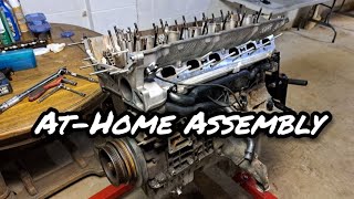 BMW M52TU M54 Engine Budget Refresh and Assembly  E46 [upl. by Solahcin]