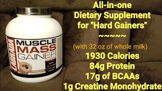 MUSCLE MASS GAINER Supplement Review  LABRADA Nutrition [upl. by Polard]