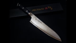 Mcusta Zanmai Classic Damascus Gyuto [upl. by Bili505]