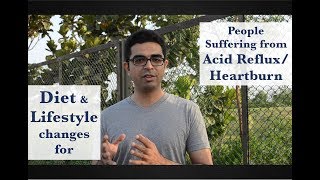 Diet and Lifestyle changes GERD Acid Reflux Heartburn and Hiatus Hernia [upl. by Yrocej526]