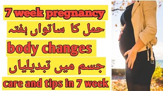 7 week pregnancy in Urdu  talkabouthealth9675 [upl. by Arima]