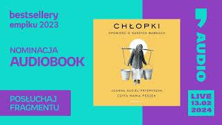 Bestsellery Empiku 2023  Chłopki Joanna KucielFrydryszak Audiobook PL [upl. by Garlen616]