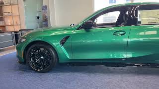 Ready to turn heads Our Isle of Man Green 2025 BMW M3 Competition xDrive just hit the showroom [upl. by Therese]