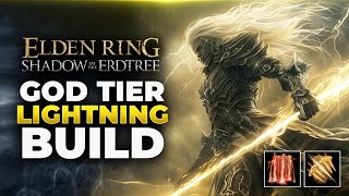 GOD TIER Lightning Faith Build For Elden Ring DLC [upl. by Eohce172]