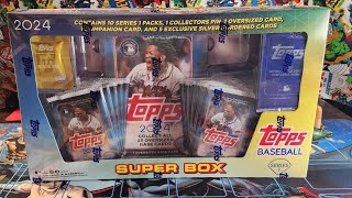 NEW 2024 Topps Series 1 Super Box Is it really Super [upl. by Ztnarf]