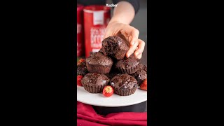 Schokomuffins  OHNE ZUCKER  einfaches Muffin Rezept [upl. by Lou230]