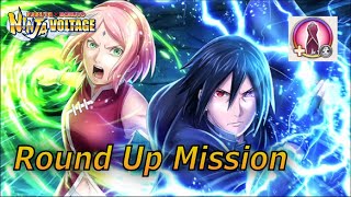 ROUND UP Mission  Sakura Uchiha New Rekit Gameplay 【NxB NV 忍ボル】 [upl. by Savory647]