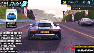 Asphalt Nitro 2 Mod Apk Unlimited Money  Ultra Graphics with 60120 fps [upl. by Wylma]