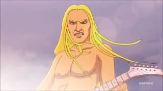 Metalocalypse׃ The Doomstar Requiem Toki⁄Skwisgaar Guitar Duel [upl. by Rosalie24]