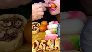 ASMR EATING RASGULLAGULAB JAMUNLADDUJALEBIPATISA KHEER JAMUNBERFIBIG BITES ​⁠UZZU EATS [upl. by Launamme]