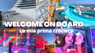 WELCOME ON BOARD 🛳️ Costa Smeralda [upl. by Lupiv]