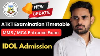 IDOL Mumbai University New Updates  ATKT Exams Timetable [upl. by Leoni]