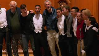 The Whiffenpoof Song  The Yale Whiffenpoofs of 2019 with Alumni [upl. by Lairbag850]