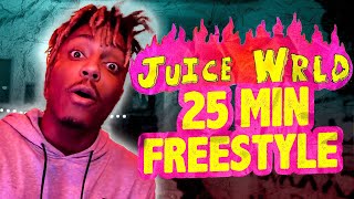 Juice WRLD 25 minute freestyle [upl. by Rochelle]