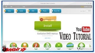 Freemake Video Converter Tutorial base [upl. by Bordy]