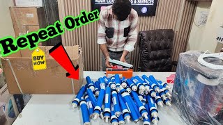 50 pcs Of PureZone 100Gpd RO Membrane Ke Hee Bhejna Iss Baar Iska Result Badhiya h😲😲🤣🤣🤣♥️❓rotech [upl. by Tattan]