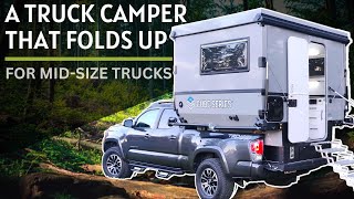 The Folding Truck Camper that Fits a Tacoma  Cube Series [upl. by Rehtaef351]