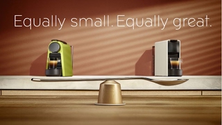 New Nespresso Essenza Mini machine  How to first use your machine [upl. by Brote]