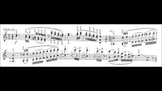 SilvaPaganini Caprice Op 1 No 24 for Cello with Sheet Music [upl. by Rives]