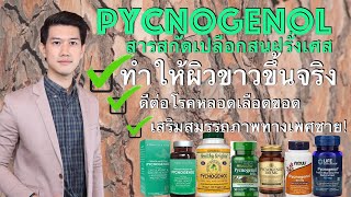 Pycnogenol สารสกัดเปลือกสน ช่วยผิวขาวได้จริง  ลดความเสี่ยงโรคอ้วน ประโยชน์เยอะมาก  บอกบุญหน่อย EP9 [upl. by Zebada]