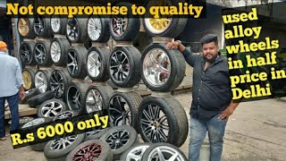 branded alloy wheels best prize mayapuri car market Delhi youtubeshorts viral shorts [upl. by Karin]