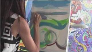 Painting With Acrylics  How to Use Acrylic Paint on Canvas [upl. by Ailemaj]