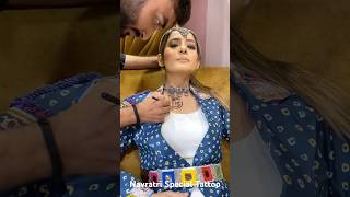 👉Navratri Special Tattoo navratrispecial navratri tattoo tattooartist makeup makeover shorts [upl. by Gnel]