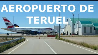 Aeropuerto de Teruel  Agosto de 2021 [upl. by Coombs]