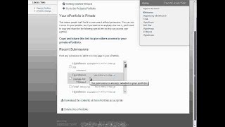 ePortfolios  Instructure Canvas Tutorials [upl. by Dee212]