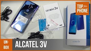 ALCATEL 3V  déballage par TopForPhone [upl. by Airalav]