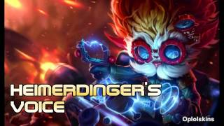 Classic Heimerdinger Rework  Everything About Him  League of Legends [upl. by Kimmel]