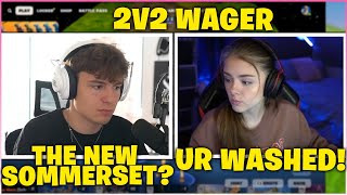 CLIX Returns To ZONE WARS amp Challenge REET amp His GIRLFRIEND To 2v2 ZONE WARS Wager Fortnite [upl. by Blondell670]