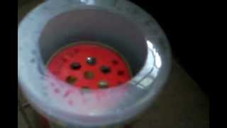 Bed Bug Cannister Smoke Fumigation Video [upl. by Nnairrek]