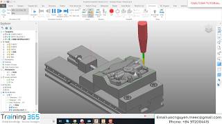 PowerMill 2019 Tutorial 1  Milling Mold amp Die [upl. by Nnahs]