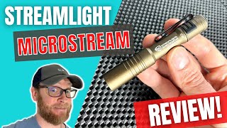 Streamlight Microstream USB Review  Unboxing amp Overview Of This Rechargeable EDC Flashlight [upl. by Ellehcrad]