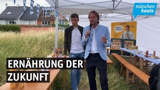 Veganer Leberkäse – Fußballstar Thomas Müller unterstützt die Ernährung der Zukunft [upl. by Groveman]