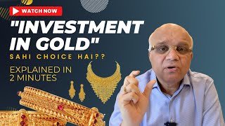 INVESTING In GOLD FOR FUTURE INSURANCE  Explained in 2 Minutes [upl. by Spark]