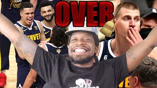 HEAT STINK GENTLEMENS SWEEP🧹 1 NUGGETS at 8 HEAT  FULL GAME 4 HIGHLIGHTS  June 9 2023 [upl. by Adnahcal]