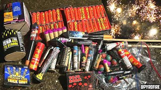 OVERGEBLEVEN VUURWERK AFSTEKEN [upl. by Iilek59]