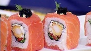 Sushi n roll  Hot Roll de langostinos en panko [upl. by Ycrem]